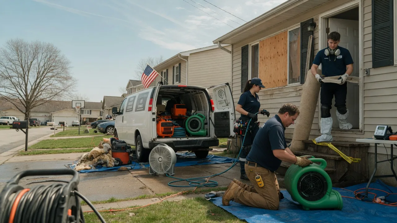 Water Damage Restoration in North Robinson, OH near me